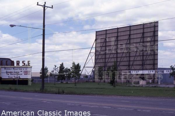 Ecorse Drive-In Theatre - From American Classic Images